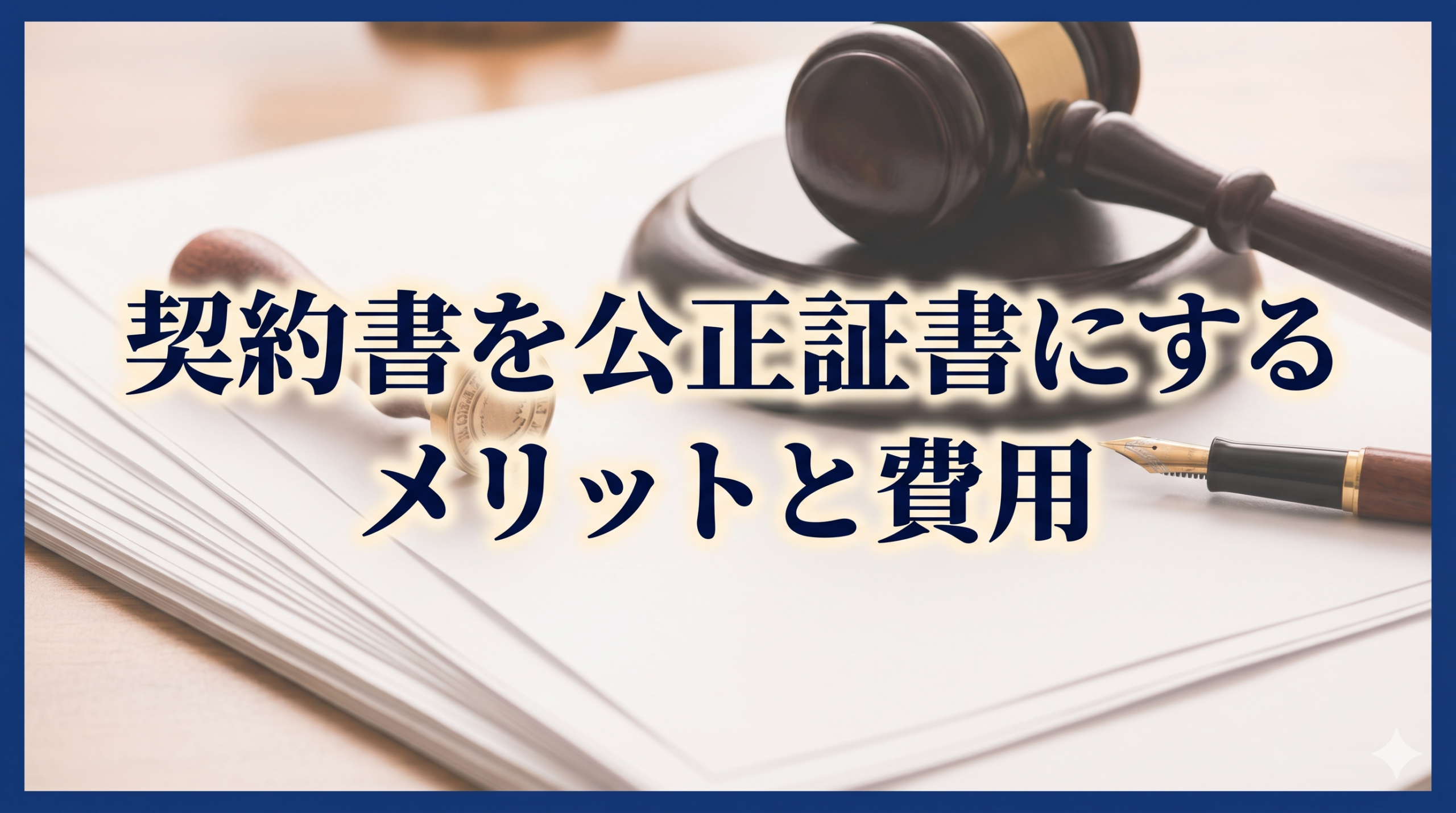 埼玉県和光市のアーチ行政書士事務所の契約書を公正証書にする際のメリットの画像